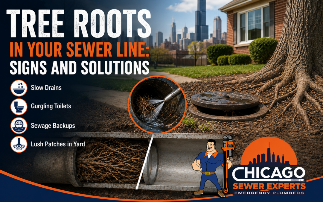 Tree Roots in Your Sewer Line: Signs and Solutions