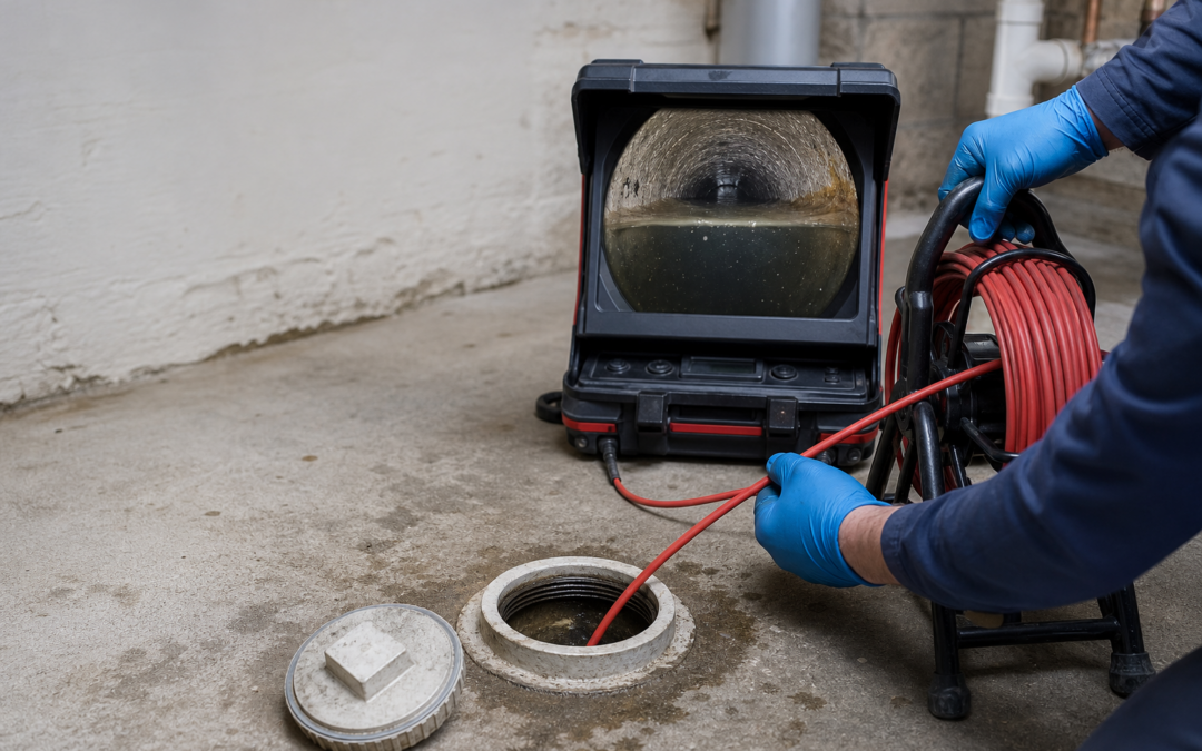 Why Can’t a Sewer Camera See Through Standing Water in a Sewer Line?